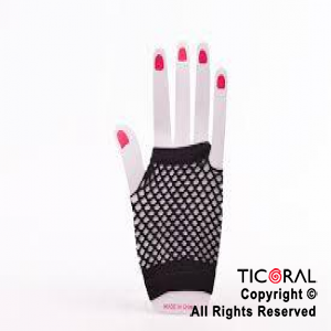 GUANTES RED CORTO NEGRO x 12